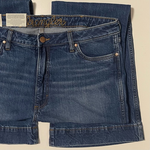 NWT Wrangler High Rise Trouser - Retro Style & Stretch - Size 33 | 34 - Picture 3 of 11